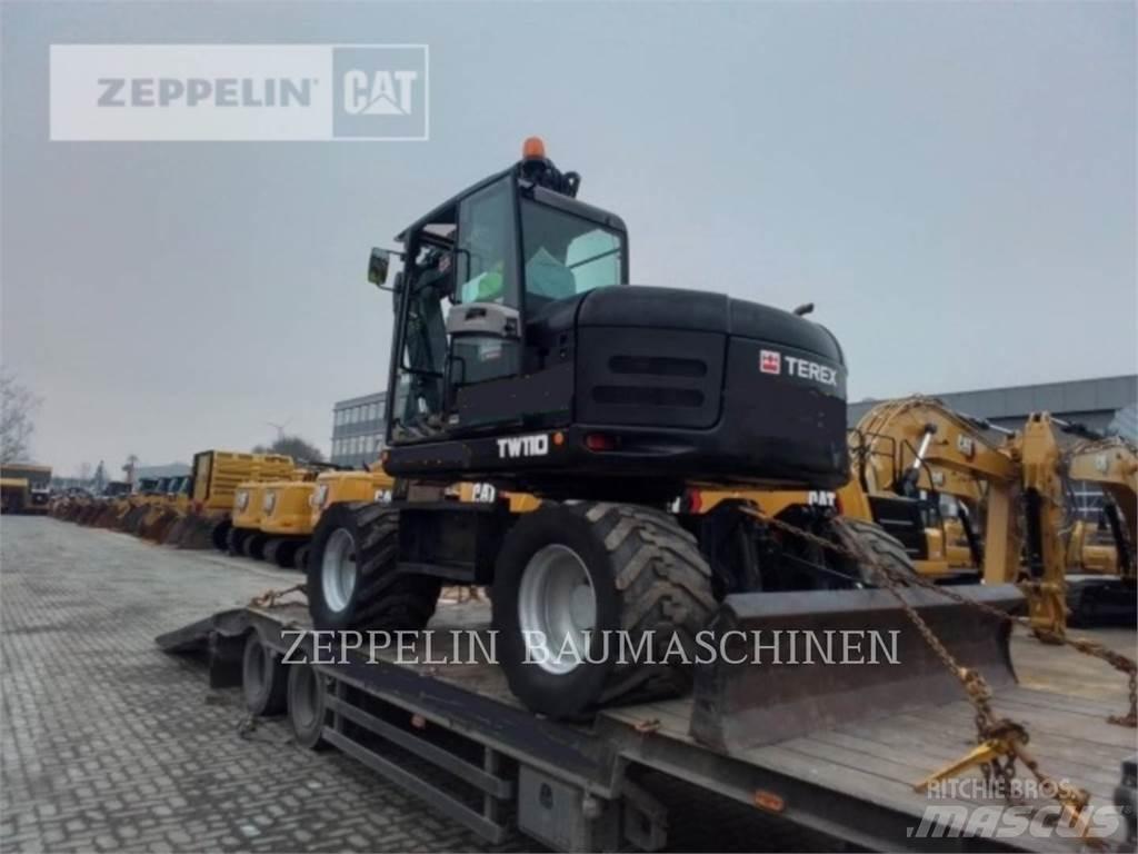 Terex TW110 Pelle sur pneus