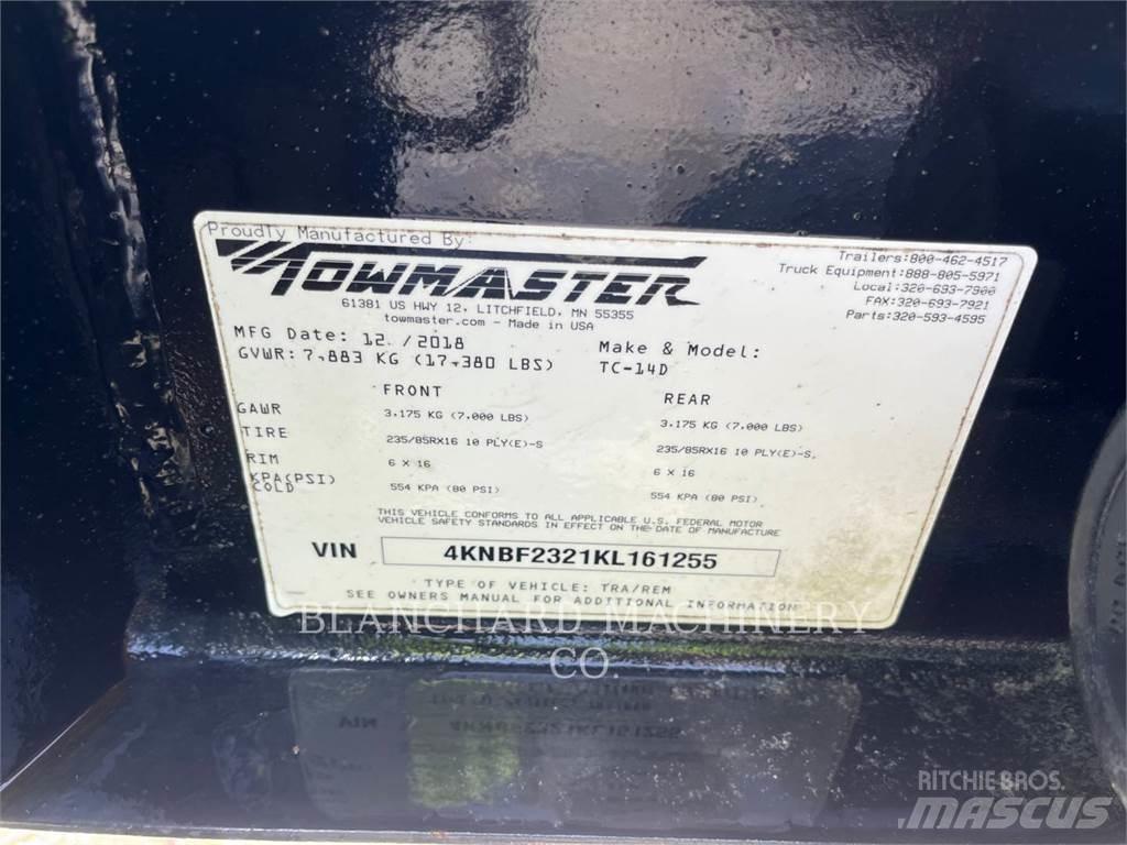 TOWMASTER TC-14D Autre remorque