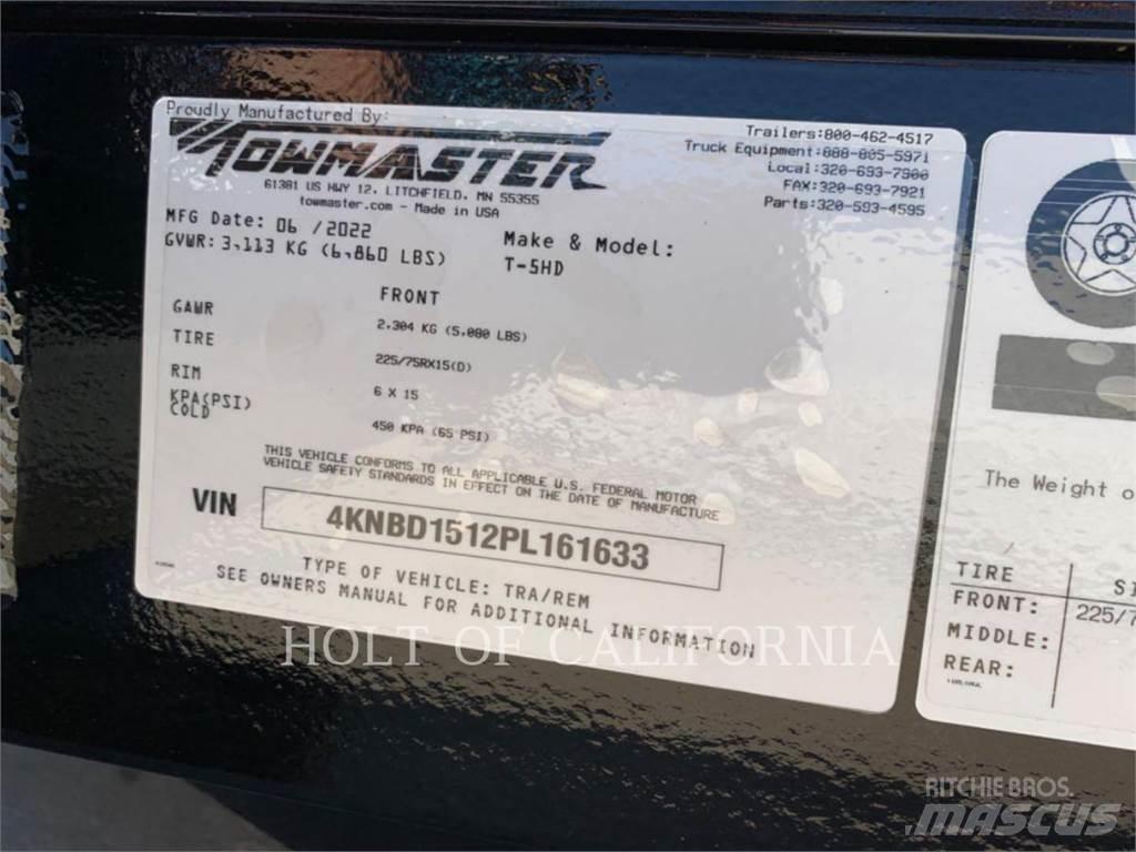 TOWMASTER TRLR DMP10 Autre remorque