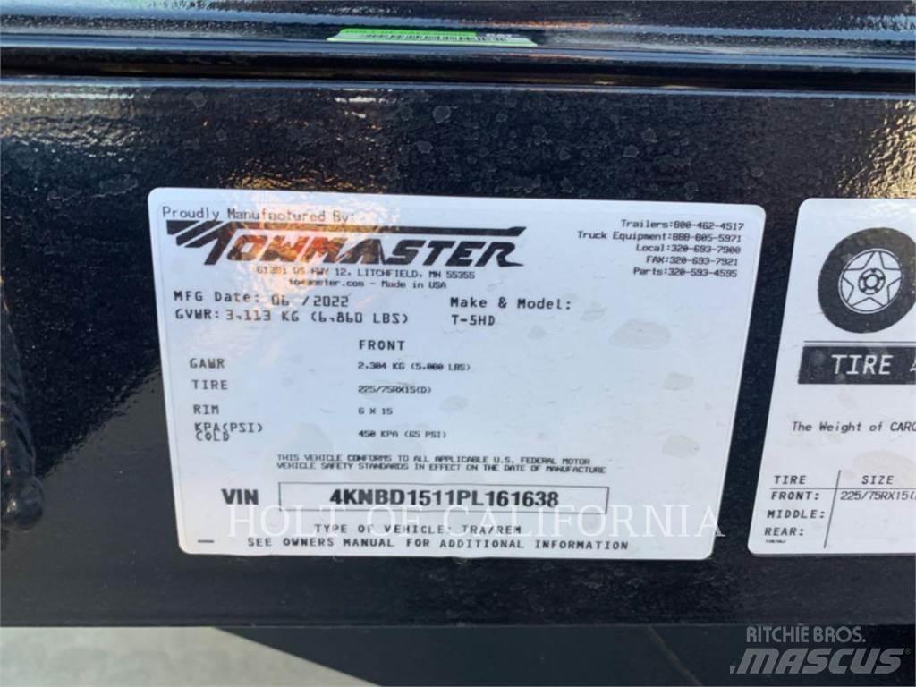 TOWMASTER TRLR DMP10 Autre remorque