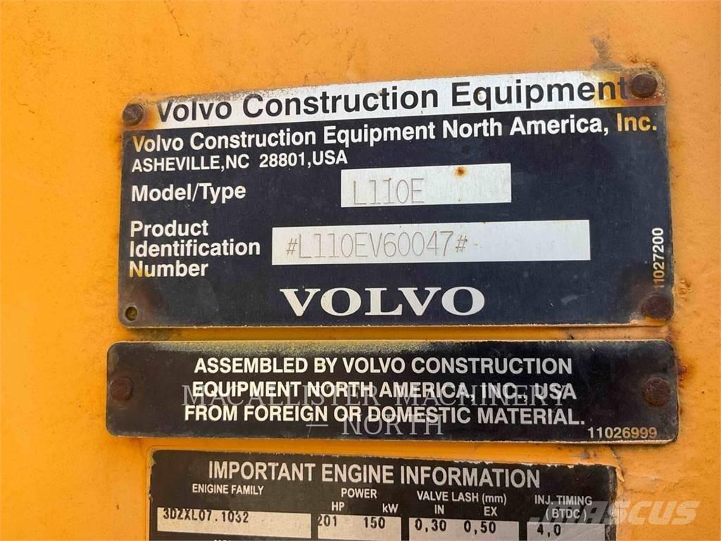 Volvo L110E Chargeuse sur pneus