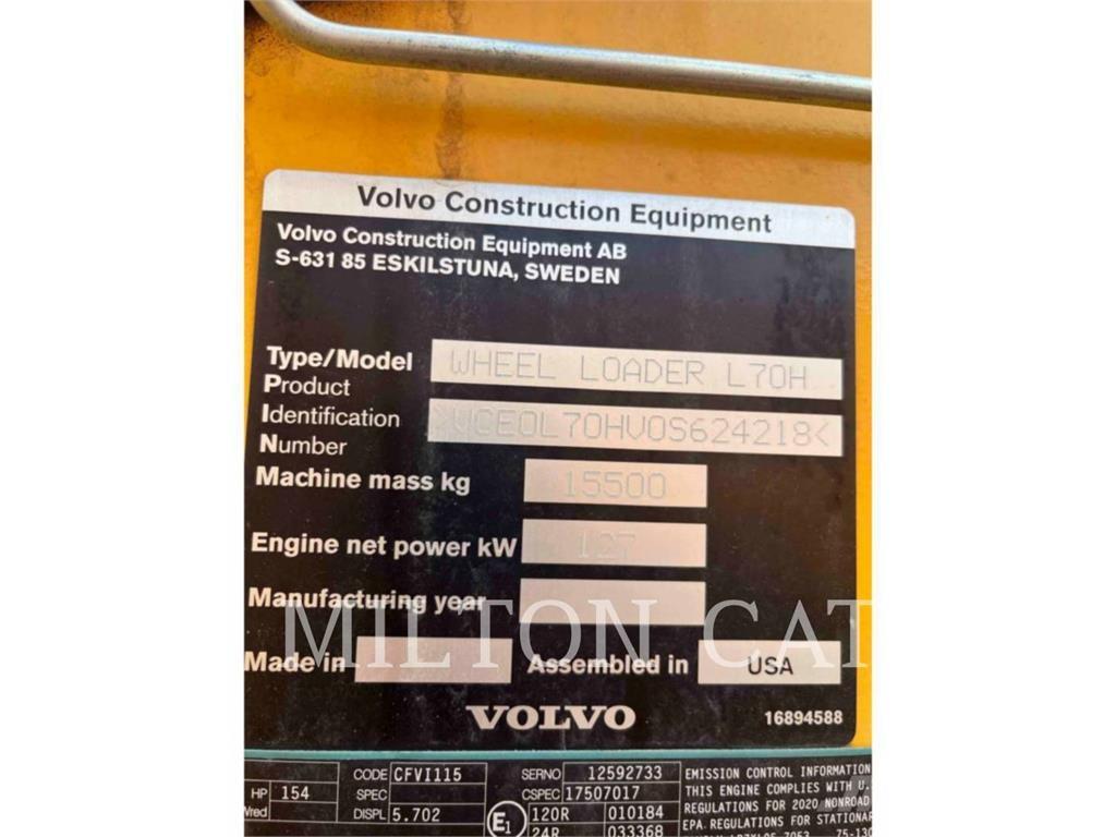 Volvo L70H Chargeuse sur pneus