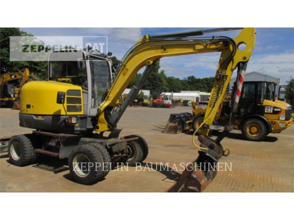 Wacker 6503 Pelle sur pneus