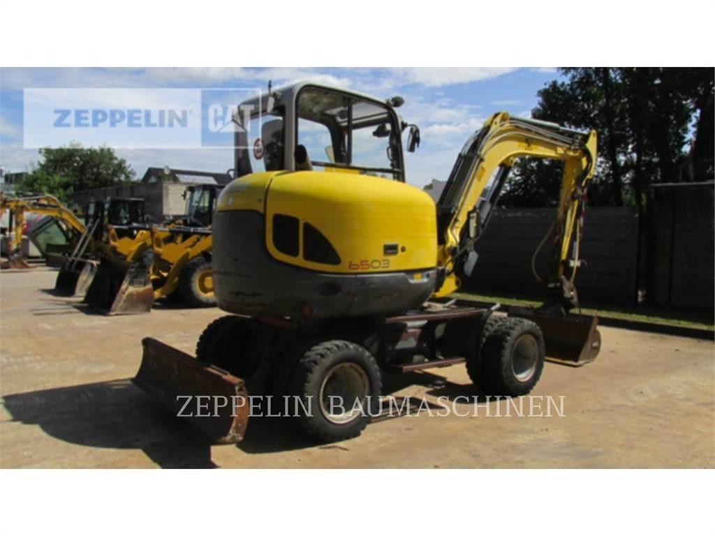 Wacker 6503 Pelle sur pneus