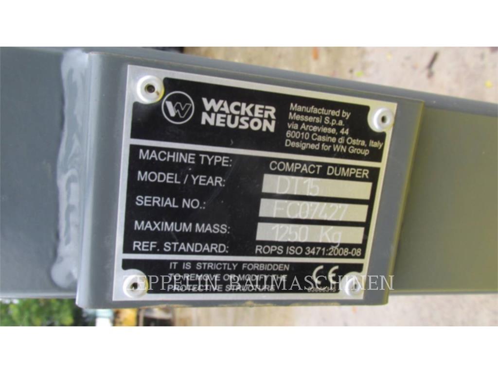 Wacker DT15 Tombereau articulé