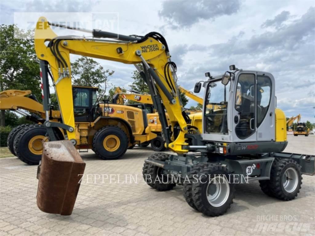 Wacker EW100 Pelle sur pneus