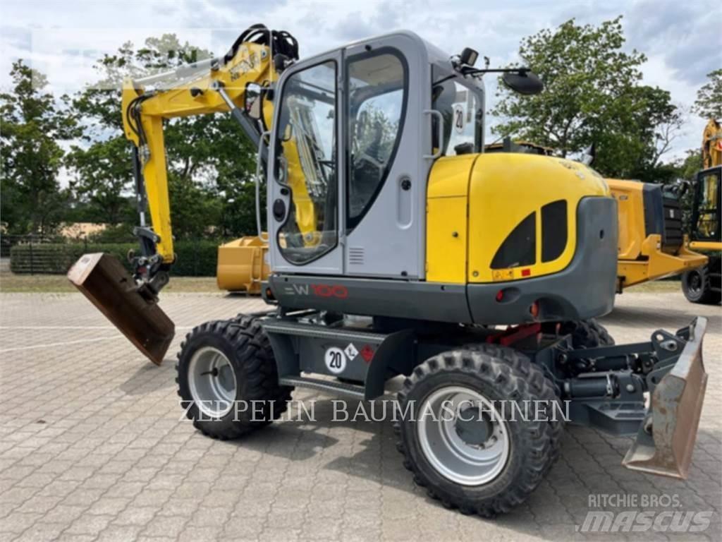 Wacker EW100 Pelle sur pneus