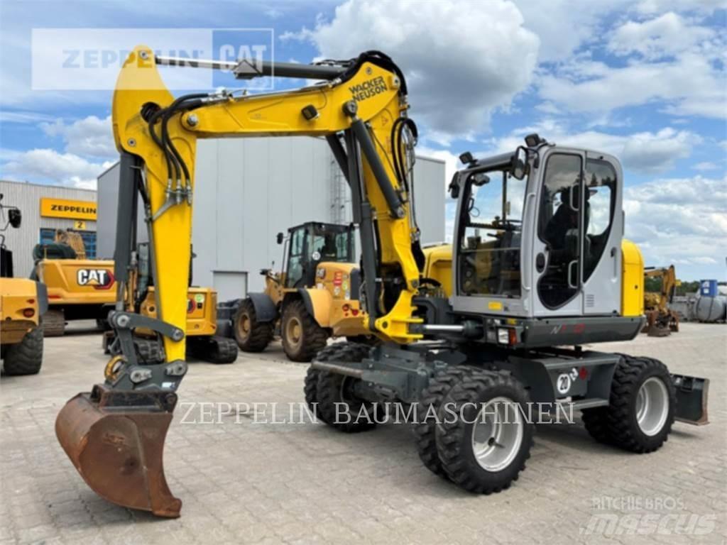 Wacker EW100 Pelle sur pneus