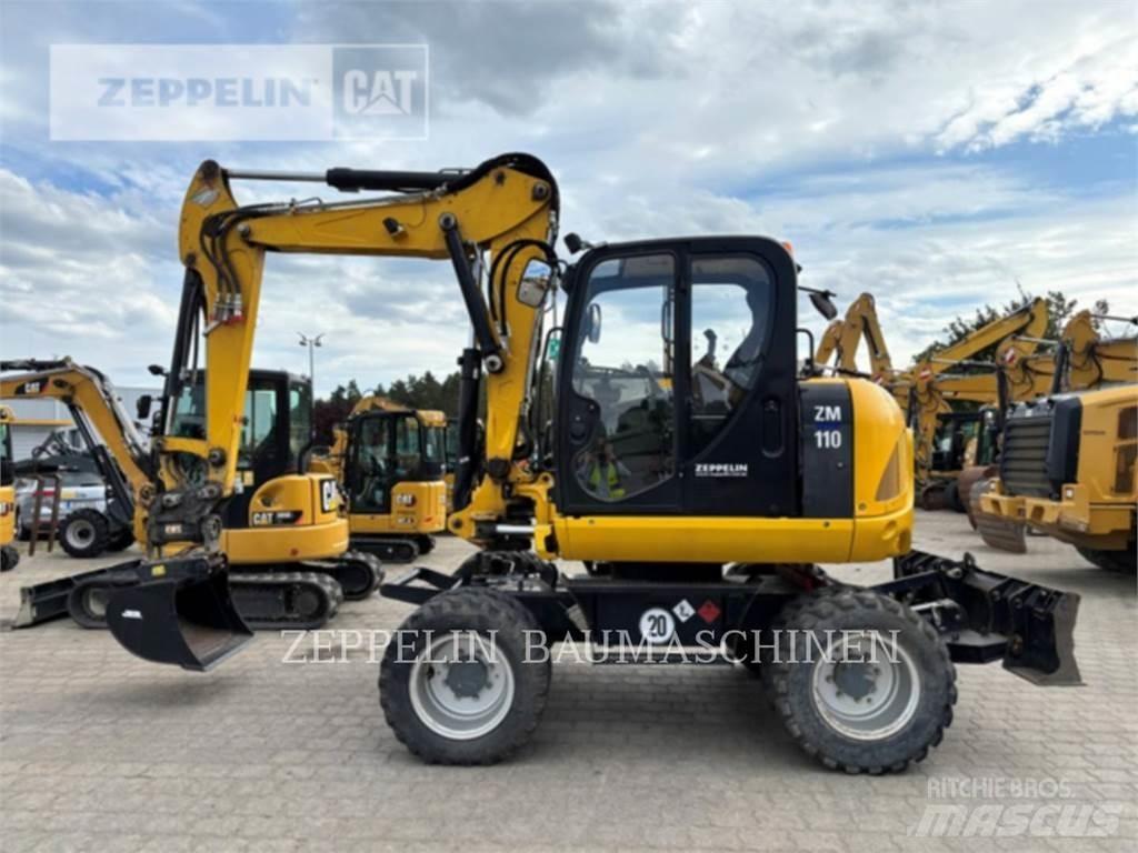 Wacker ZM110 Pelle sur pneus