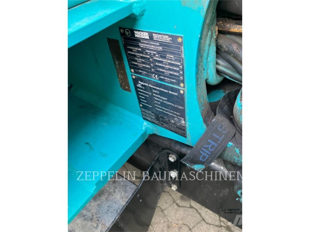 Wacker ZM70 Pelle sur pneus