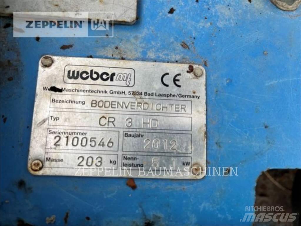 Weber CR-3HD Plaque vibrante