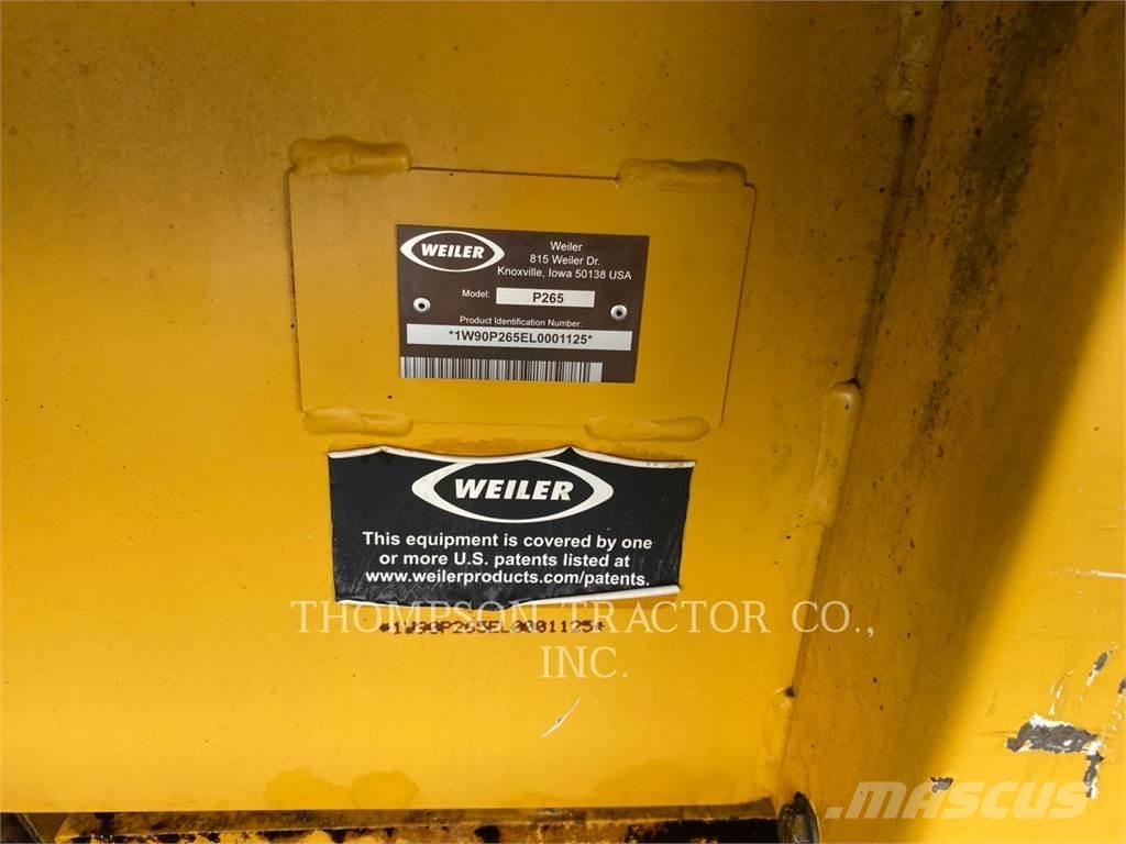 Weiler P265FV Finisseur
