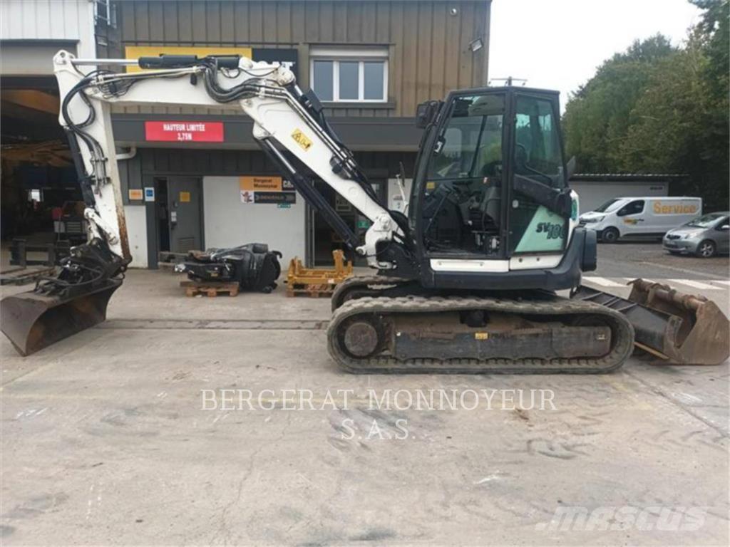 Yanmar SV100 Pelle sur chenilles