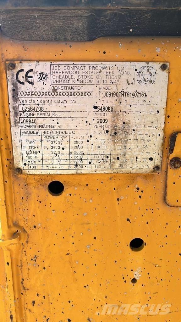 JCB 190 T Chargeuse compacte