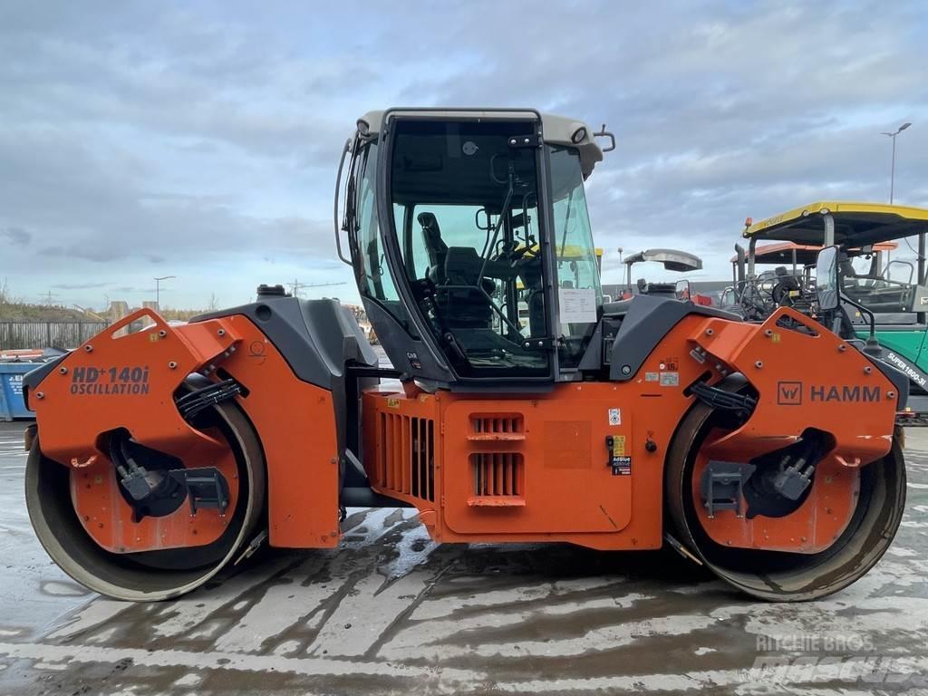Hamm HD+ 140I VO Rouleaux tandem