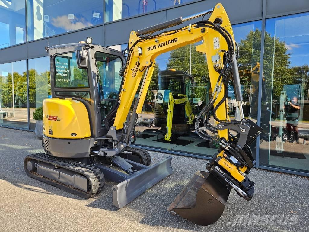New Holland E 26 C Mini pelle < 7t