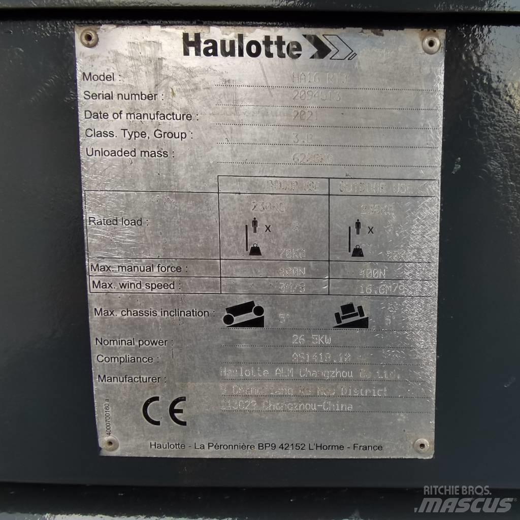Haulotte HA16RTJ Nacelles articulées