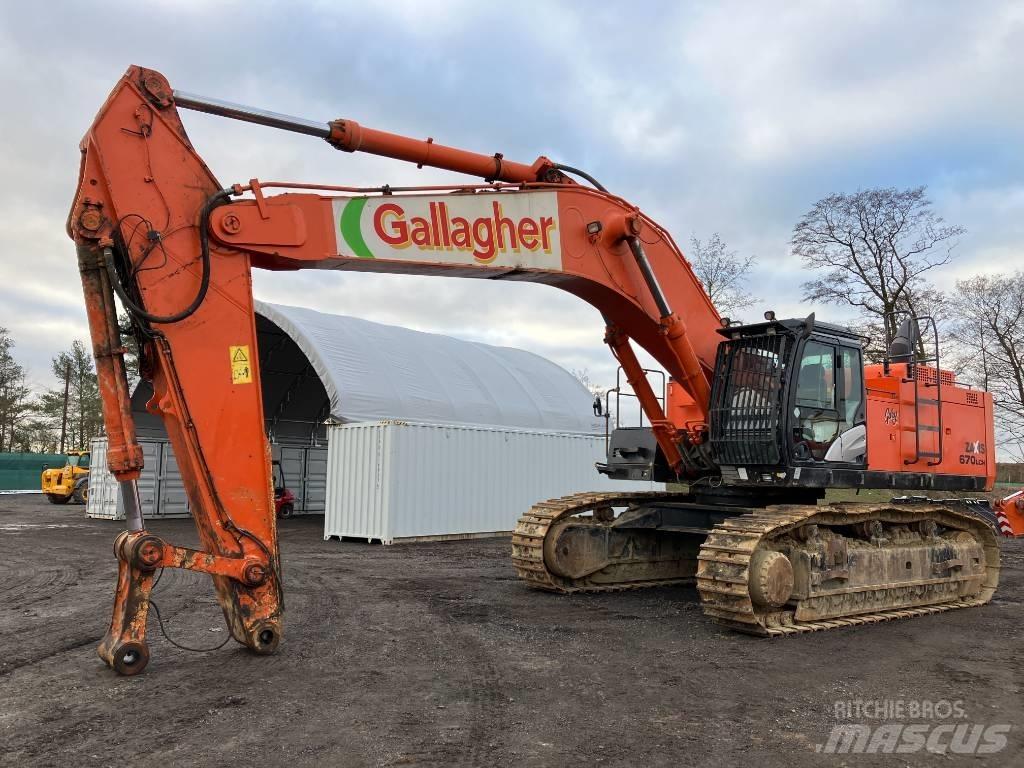 Hitachi ZX670LCH-5B Pelle sur chenilles