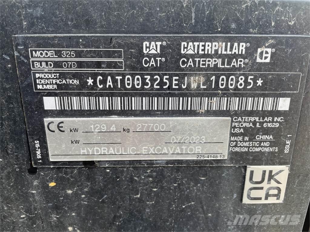 CAT 325 Pelle sur chenilles