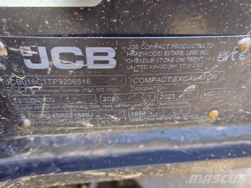 JCB 16 C-1 Mini pelle < 7t