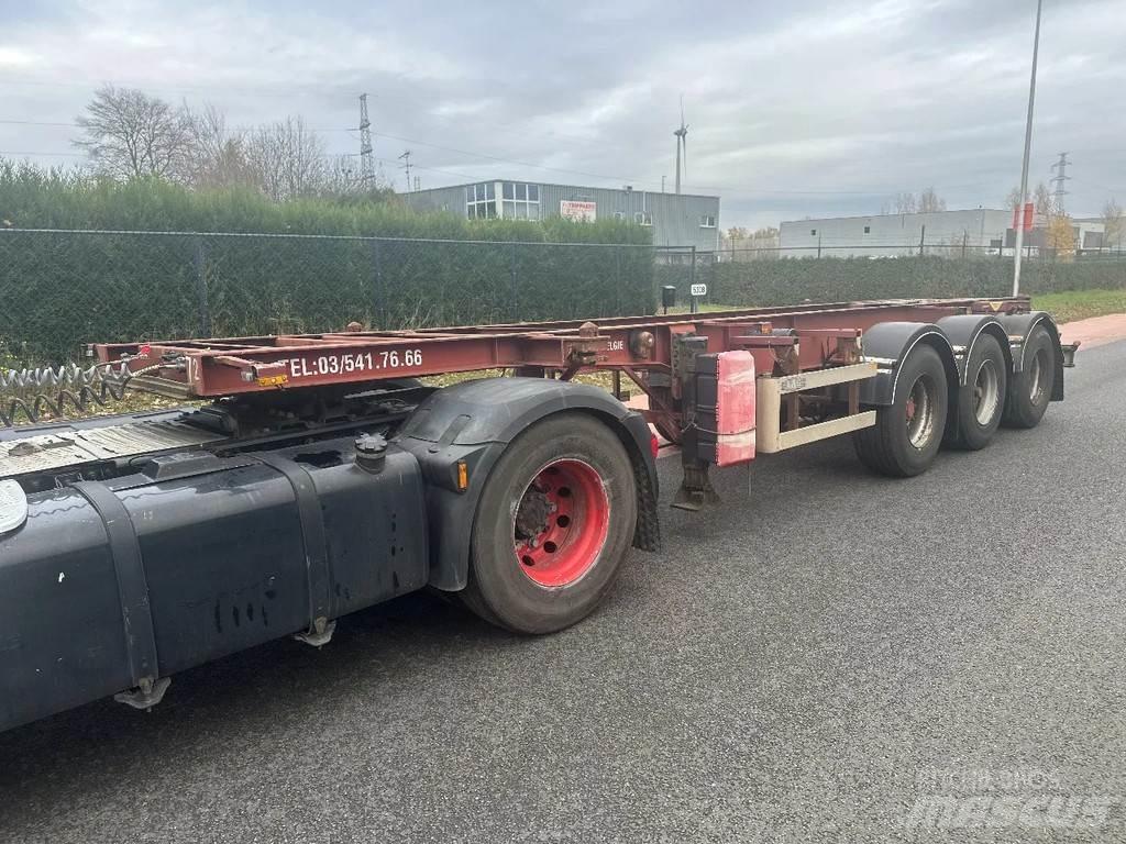 LAG 0-3-39L Semi remorque porte container