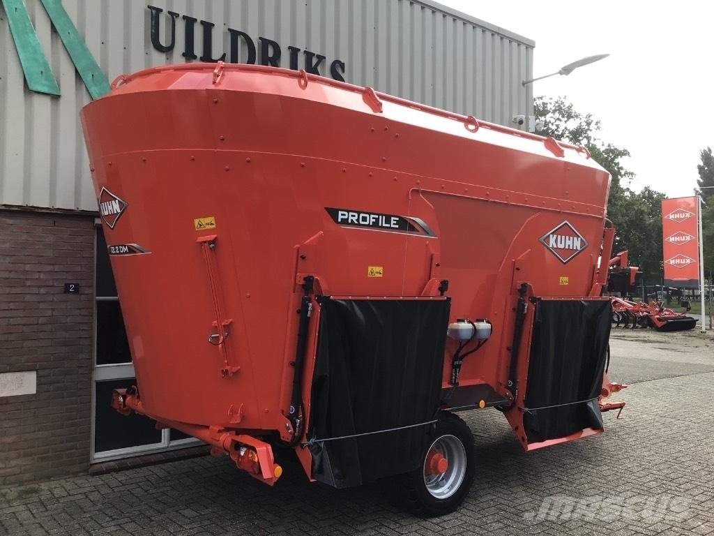 Kuhn Profile 22.2 DM Bac, râtelier