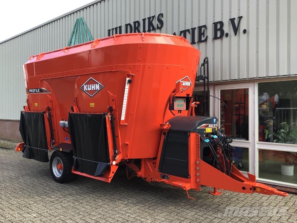 Kuhn Profile 22.2 DM Bac, râtelier