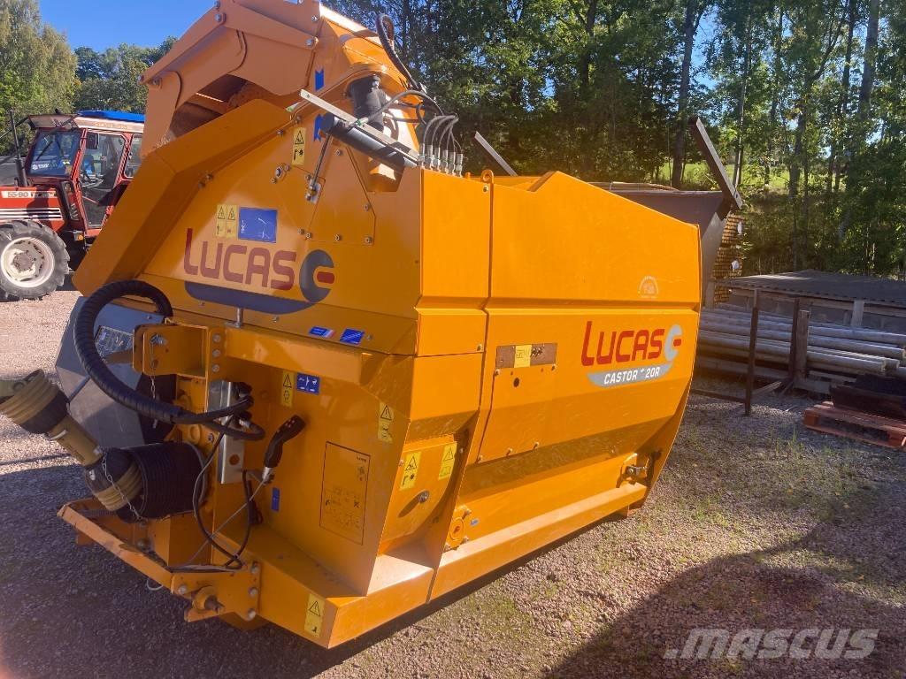 Lucas Castor +20 R Dérouleuse, pailleuse
