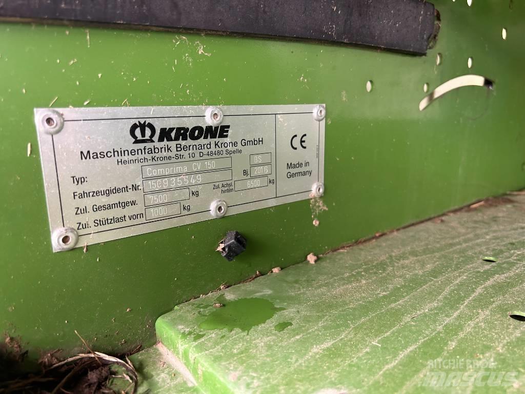 Krone CV150XC Presse à balle ronde