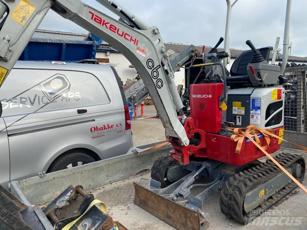 Takeuchi TB 210 Mini pelle < 7t