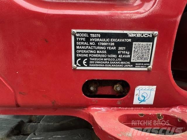 Takeuchi TB 370 Mini pelle 7t-12t