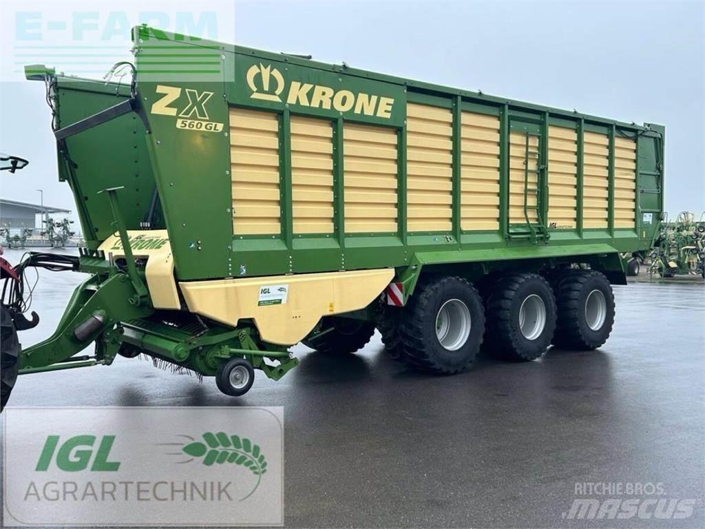 Krone zx 560 gl Transbordeur
