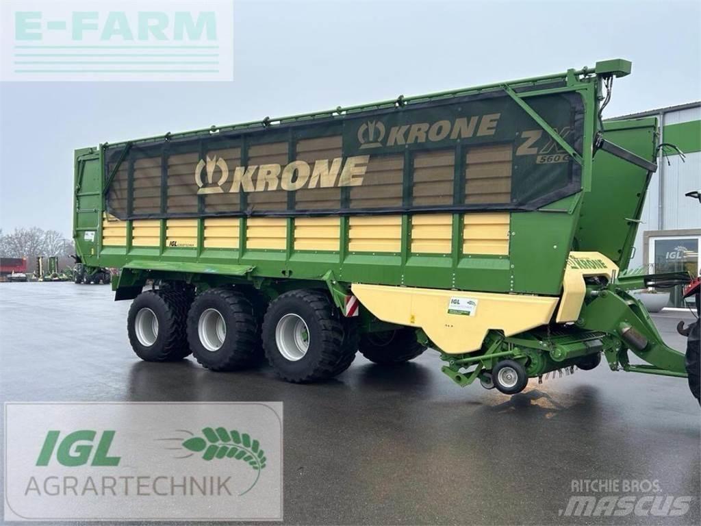 Krone zx 560 gl Transbordeur