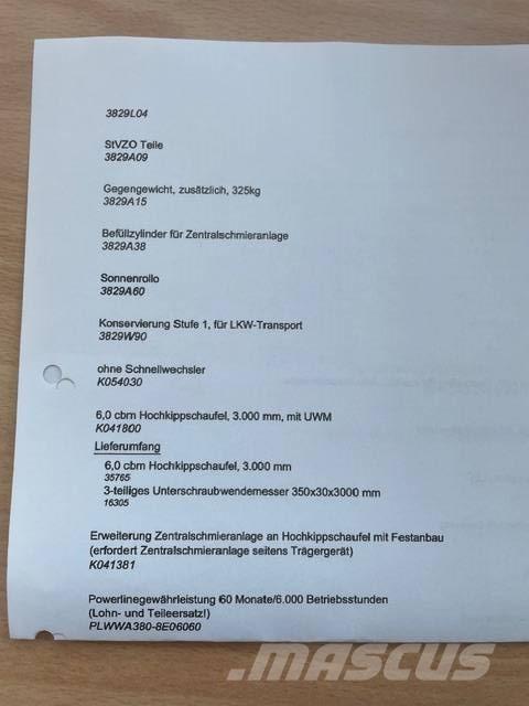 Komatsu WA 380-8 Chargeuse sur pneus