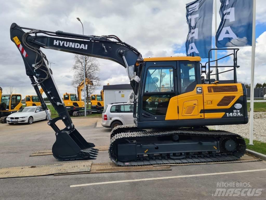 Hyundai HX140AL Pelle sur chenilles