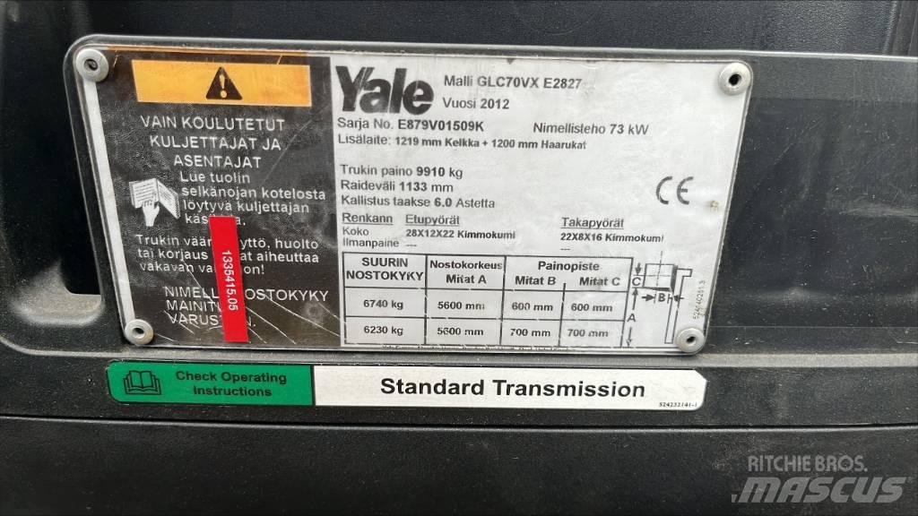 Yale GLP 70 GC Chariots GPL