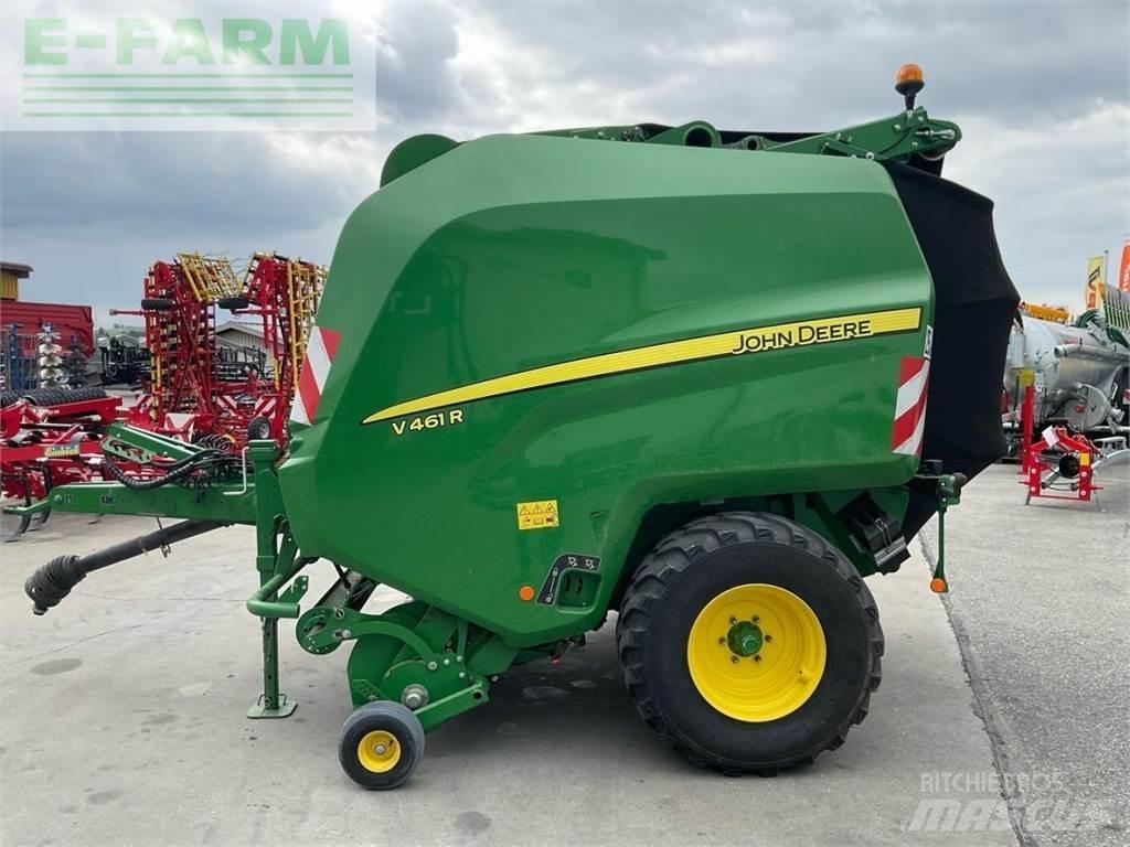 John Deere V461R Presse cubique