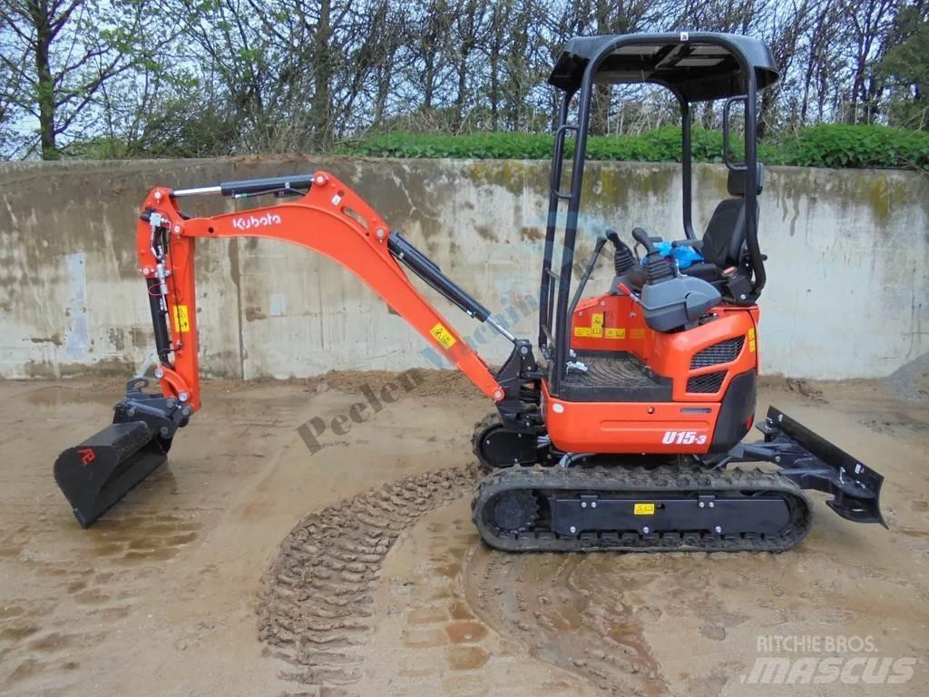 Kubota U 15-3 Mini pelle < 7t