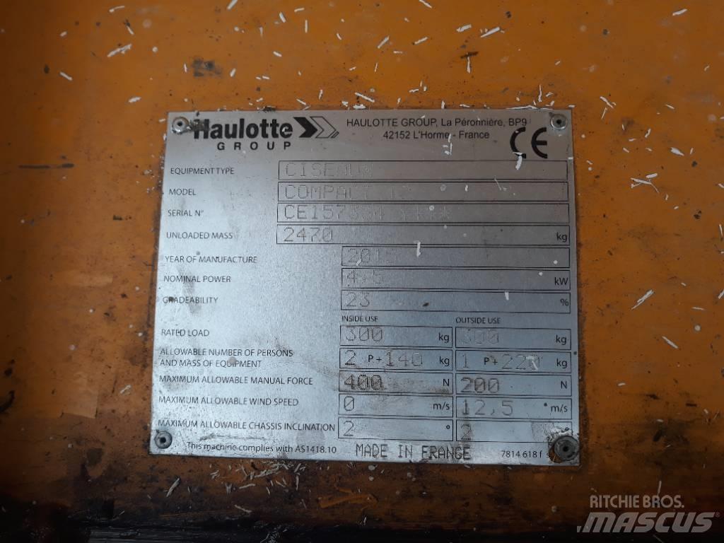 Haulotte Compact 12 Nacelle ciseaux