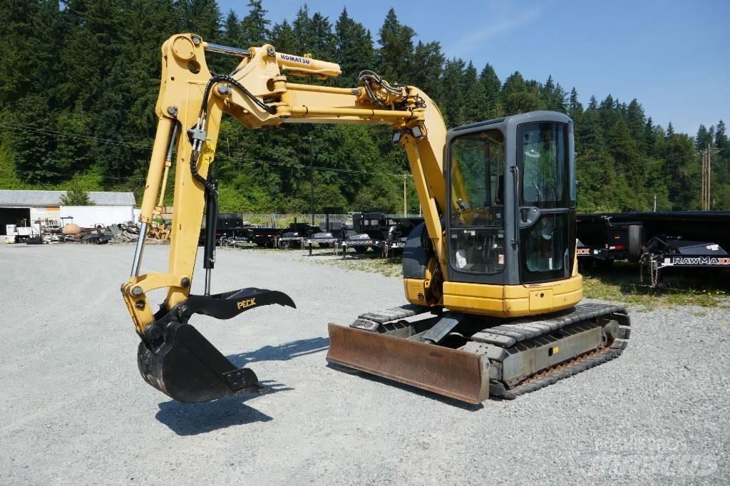 Komatsu PC58UU-5 Mini pelle < 7t