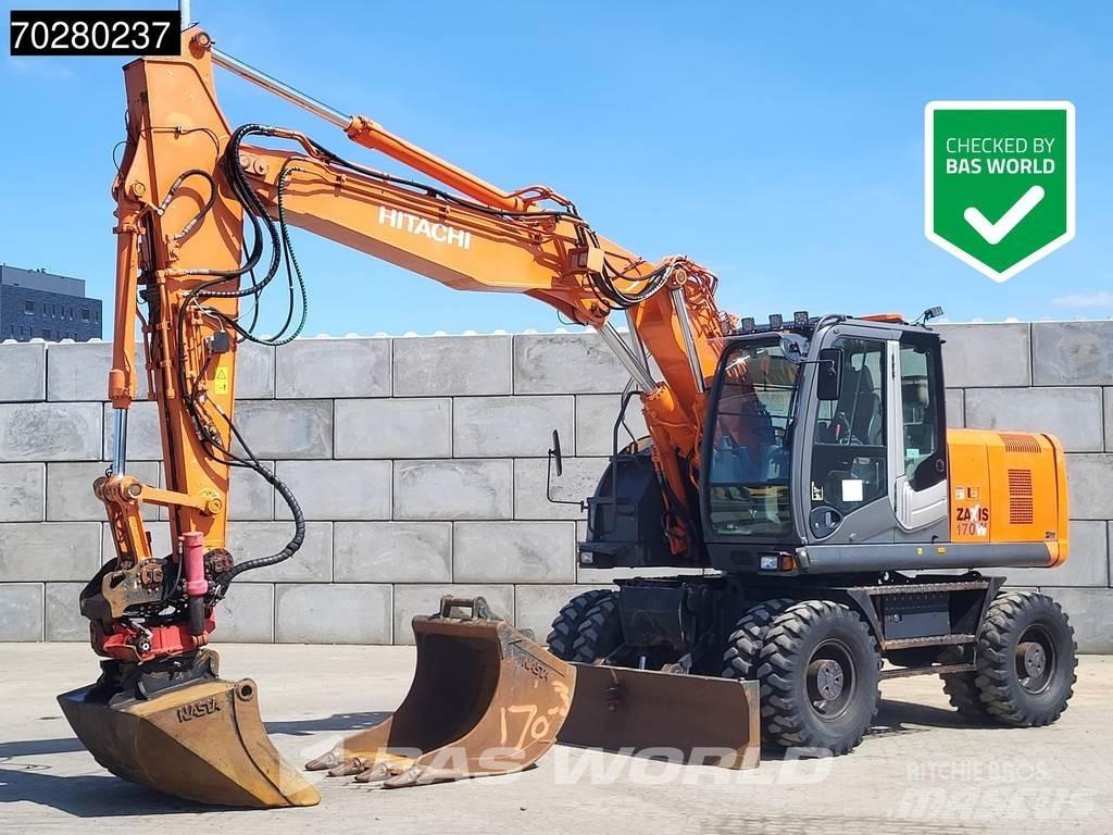 Hitachi ZX170W -3 Pelle sur pneus