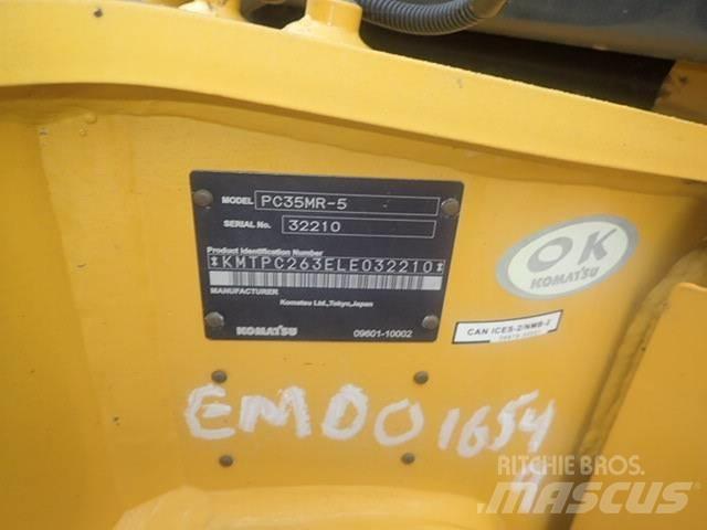 Komatsu PC35MR-5 Mini pelle < 7t