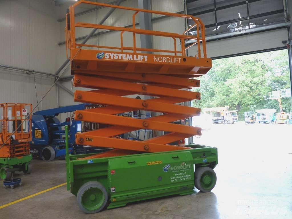 HAB S 152 10 E2WD Nacelle ciseaux