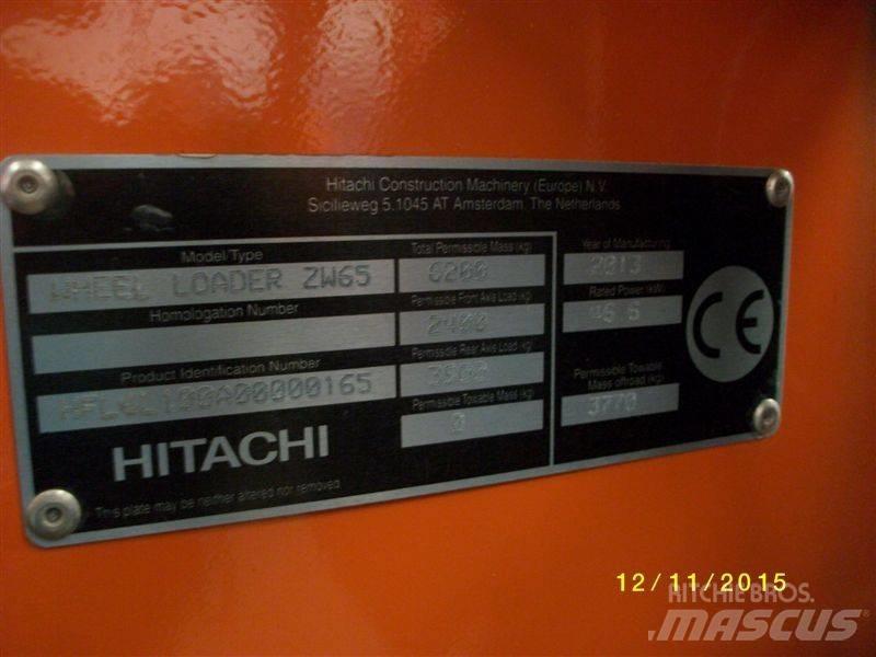 Hitachi ZW 65 Chargeuse sur pneus