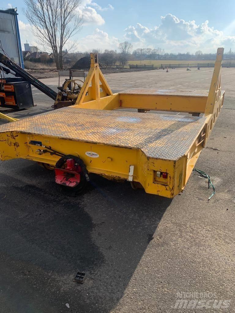 Drum rail trailer Matériel ferroviaire