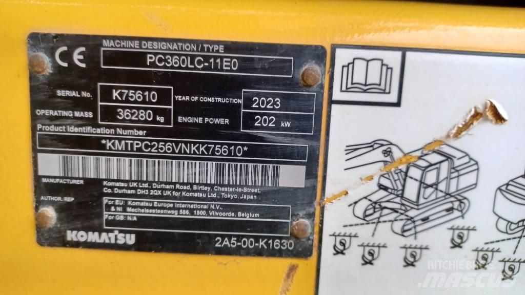 Komatsu PC360LC-11E0 Pelle sur chenilles