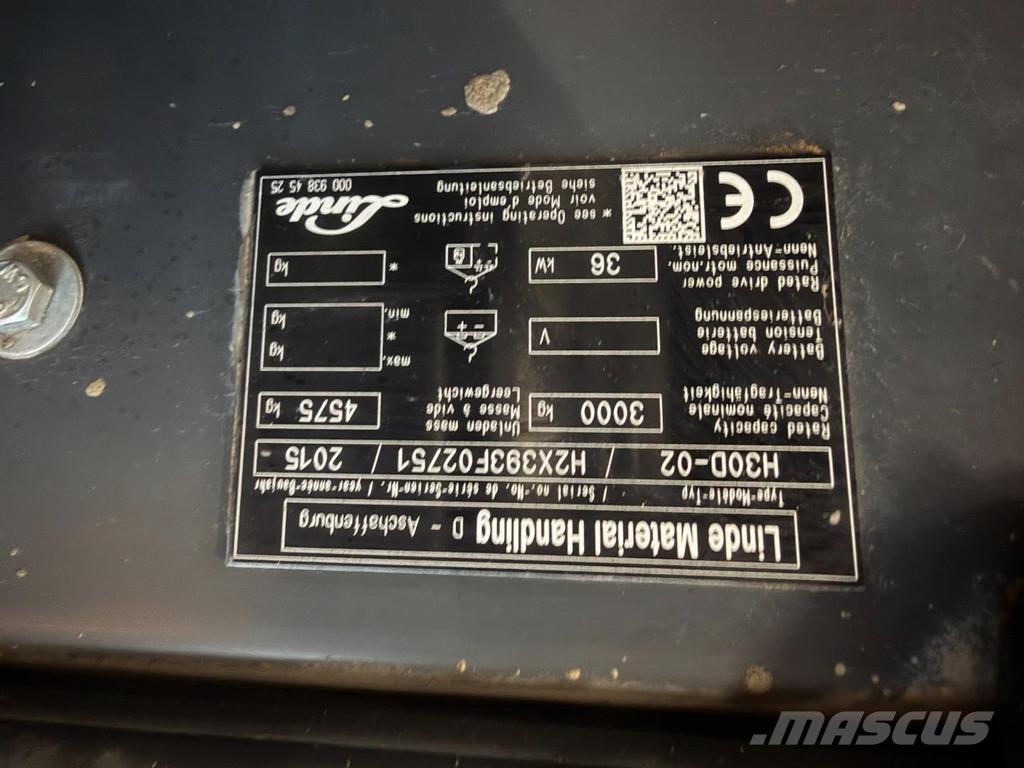 Linde H30D-02 Chariots diesel