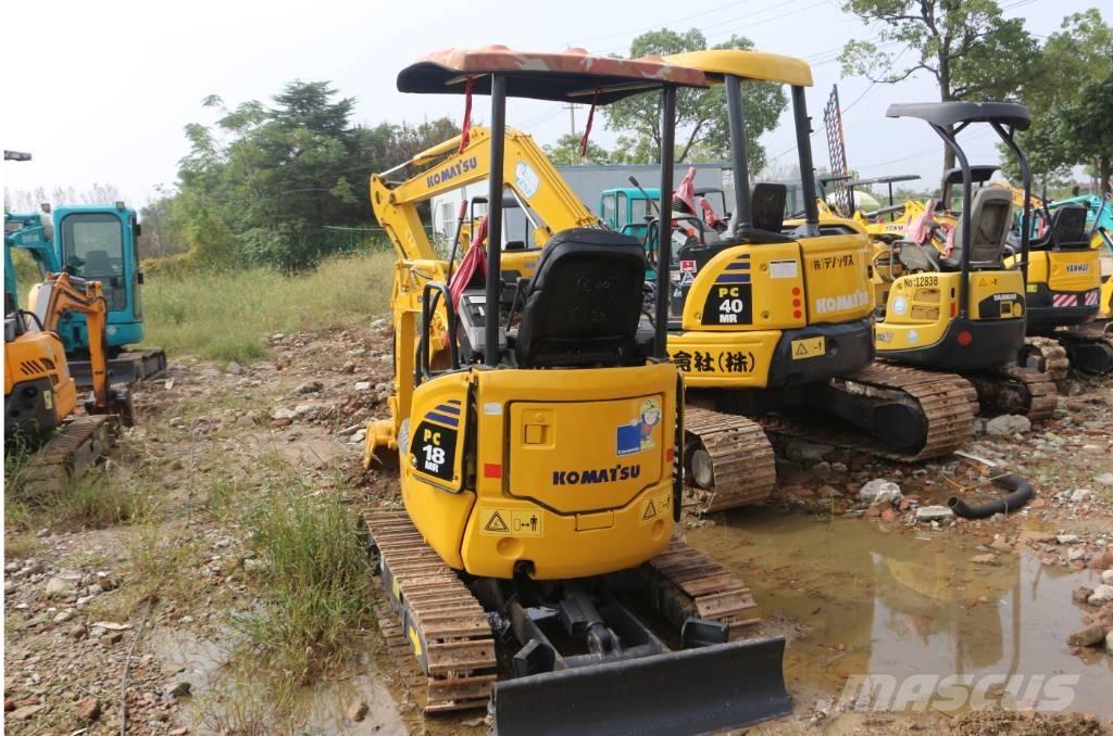 Komatsu PC 18 MR Mini pelle < 7t