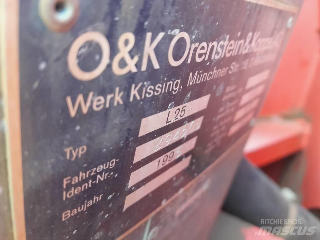 O&K L 25 Chargeuse sur pneus