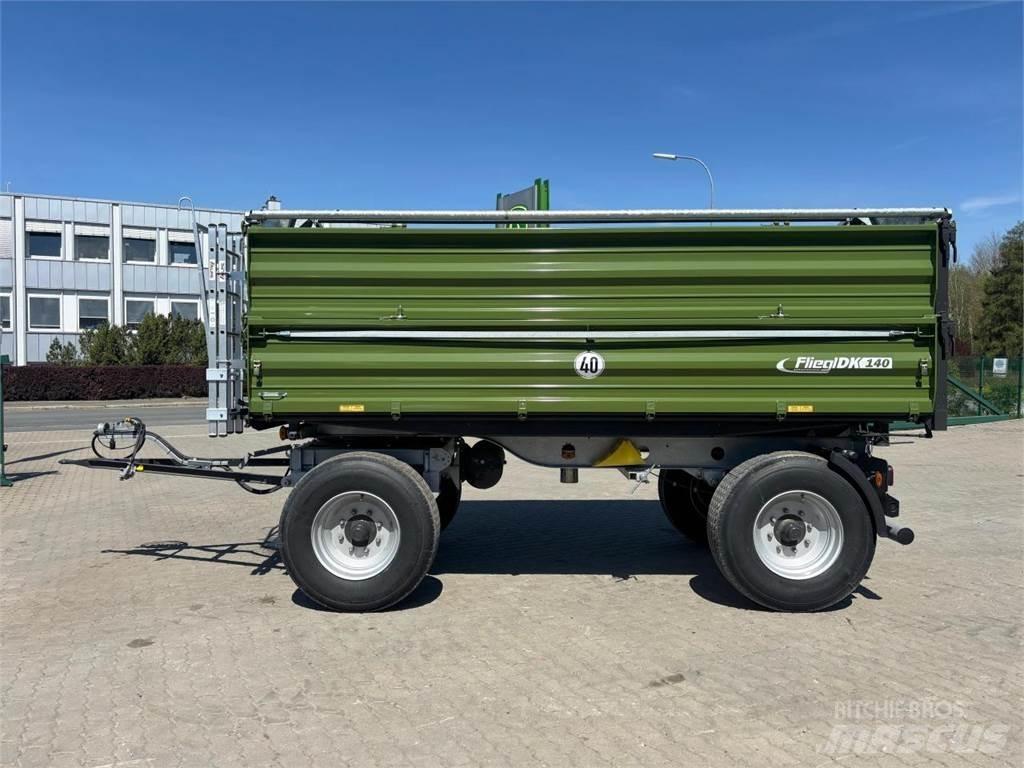 Fliegl DK 140 FOX Remorque benne